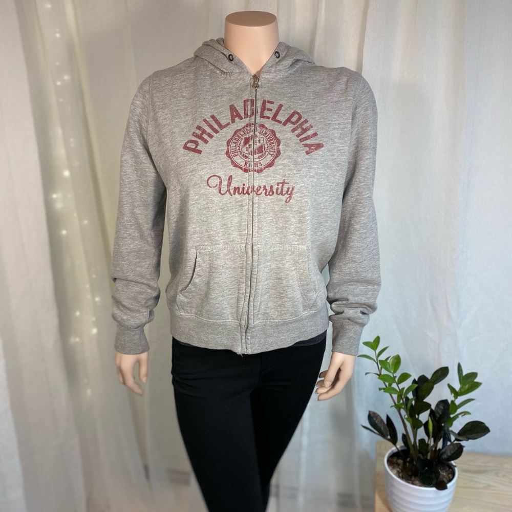 Philadelphia University PhilaU  Zip Up Hodie